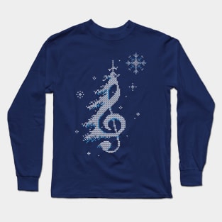 Winter Wonderland Music Sweater Long Sleeve T-Shirt